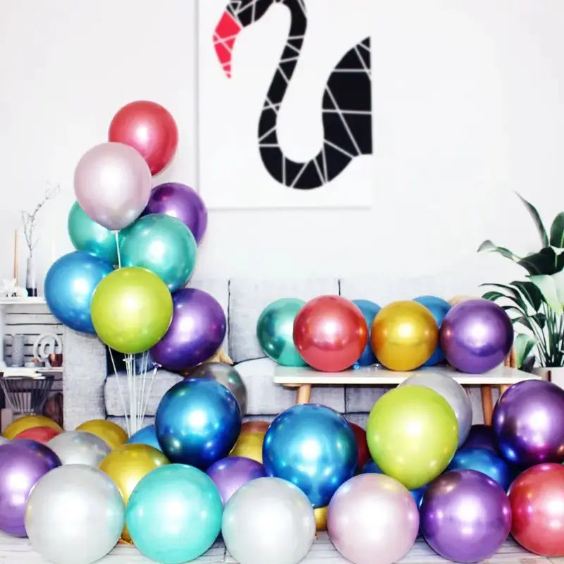 30pieces, Metal Latex Balloons Birthday Party Balloons, Wedding Decorations Party Balloons Wedding Party Decorations