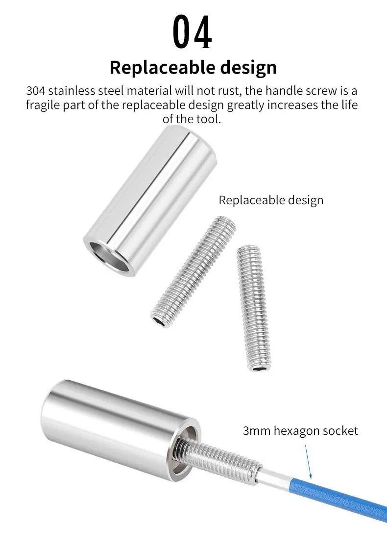 TOOPRE Mountain Road Bicycle Sunflower Insertion Tool Front Fork Bowl Set Steel Flower Core Installation Sleeve