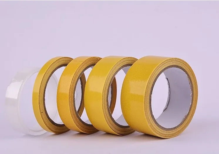 Super Thin Strong Fixation Double Sided Adhesive Tape Heavy Duty Translucent Mesh Waterproof Traceless Powerful Grid Carpet Tape