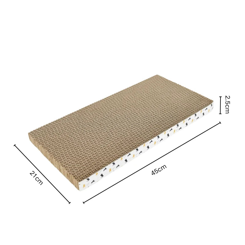 Cat scratching board, cardboard double-sided cat scratching board large wide corrugated modern sofa bed cat supplies, cat toys