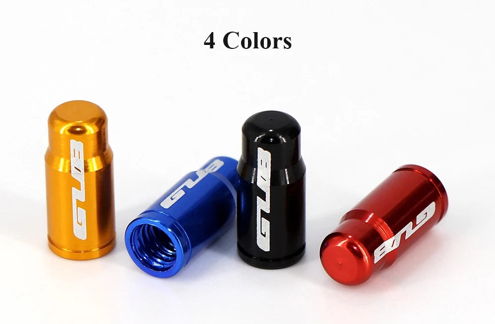 RISK 4 in 1 Bike Valve Core Wrench With 2 Presta Valve caps set Road Bicycle Valve Installation Removal Portable Repair Tool