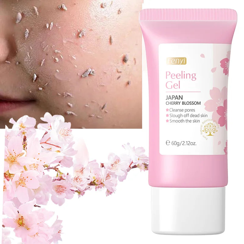 LAIKOU Face Deep Cleaning Exfoliating Gel Skin Care Whitening Moisturizer Repair Facial Scrub Skin Care 60g