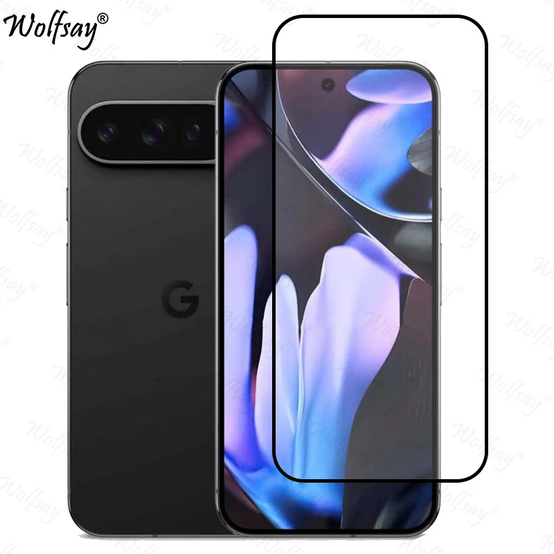 Full Cover Screen Protector For Google Pixel 9 Pro Tempered Glass Pixel 6A 7A 8A 7 8 9 Pro XL Glass For Google Pixel 9 Pro Glass