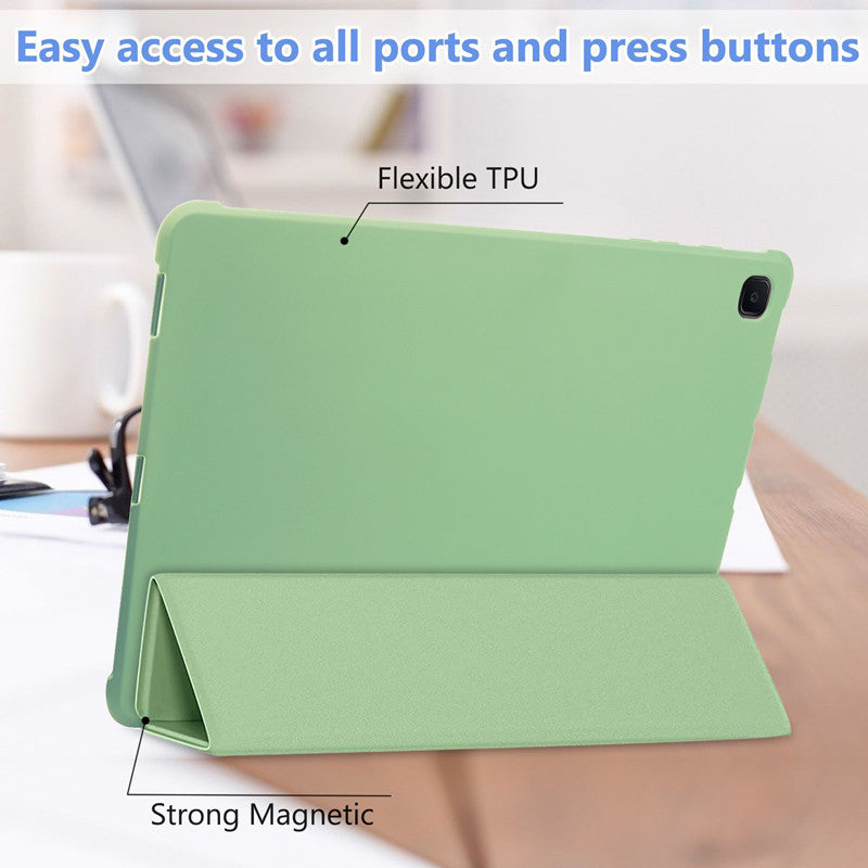 Case for Samsung Galaxy Tab A9+ A8 10.5 X205 X200 S6 Lite P610 P615 A7 T500 A7 lite T220 S7 S8 S9 PU Tablet Cover Smart Leather