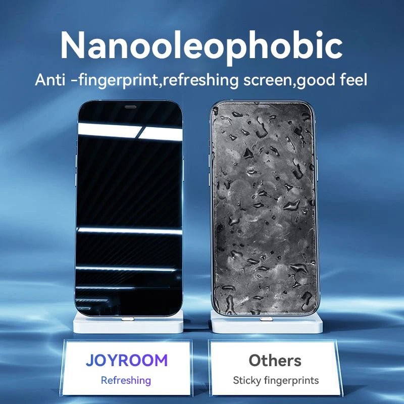 Joyroom 3/2/1PCS HD Glass For iPhone 16 15 Pro Max Screen Protector Full Screen Tempered Glass Protection For iPhone 16 15 Pro