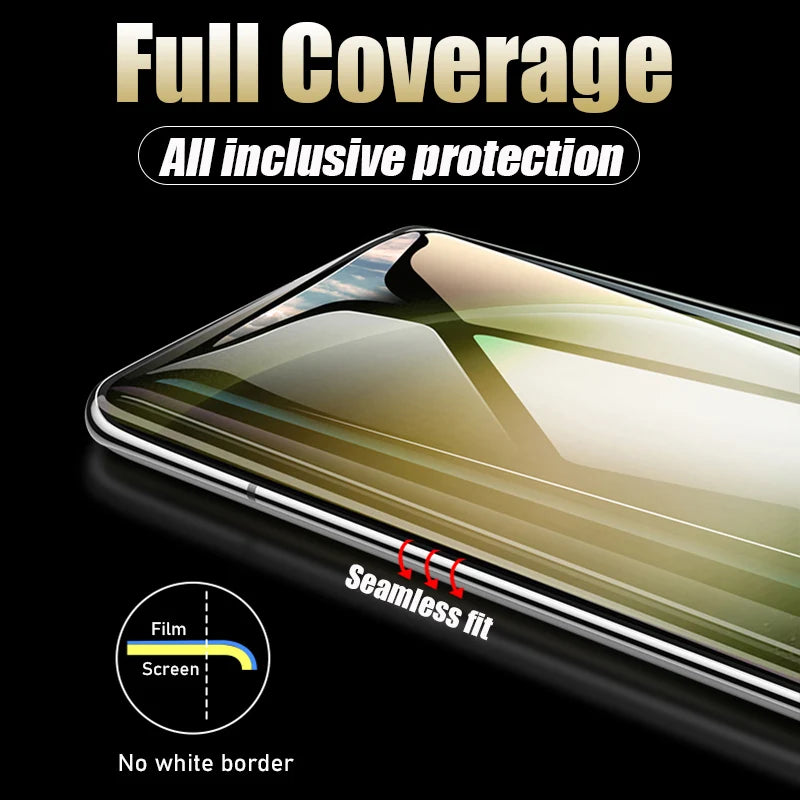 5PCS Hydrogel Film for Samsung Galaxy S24 S25 S23 S22 Ultra S21 Plus S20 Fe Screen Protector for Samsung A54 A34 A14 A04S A24