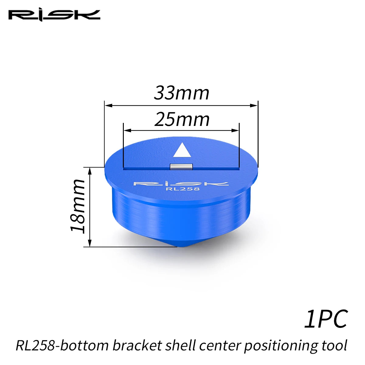 RISK Bicycle Bike Seat Cushion Height Measuring Tool Fitting Measurement Gauge Saddle Tool