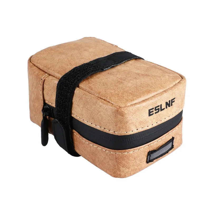 ESLNF Bicycle Bag Tail Rear Cycling Rear Seat DuPont paper Waterproof Saddle Bag MTB Road Bicycle Storage Bag Bike Accessories