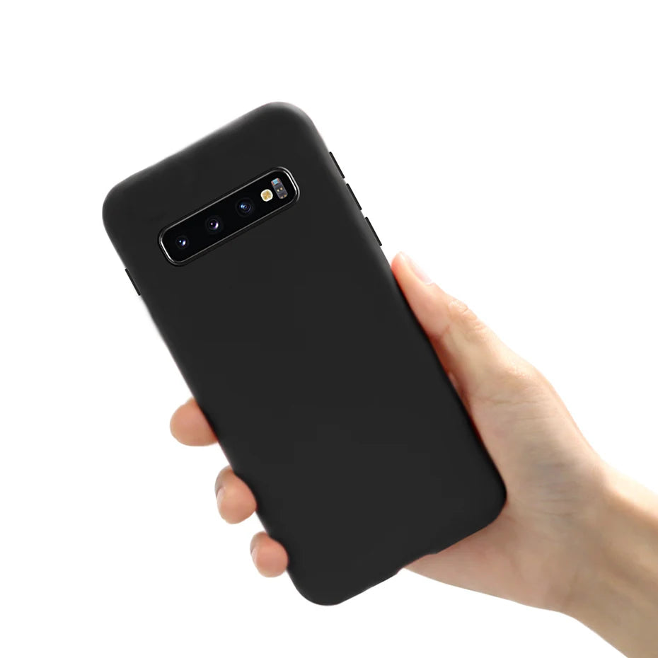 For Samsung Galaxy S10 Phone Case For Samsung S10E S10 E Case Silicone Soft Back phone Protector Funda on Samsung S10 Plus Cover