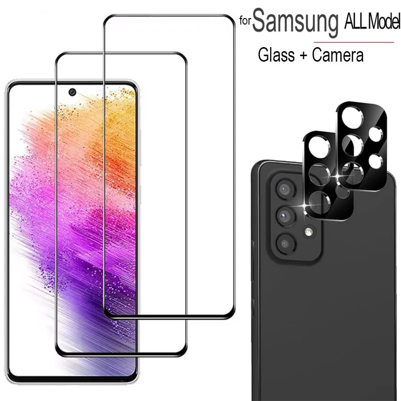 for Samsung a54 cristal A15 A36 A56 A55 glass for Samsung Galaxy A52 A34 A52S A53 5G glass protector Galaxy A53 screen protector