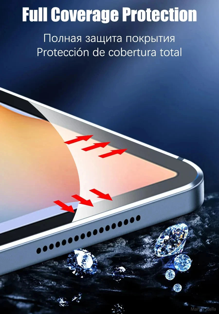 2 Pieces FOR Samsung Galaxy Tab A9 8.7inch Protective Film Scratch Proof Tempered HD Glass Screen Protector