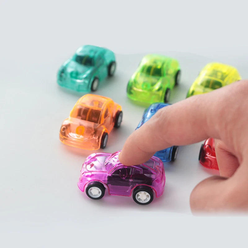 12/30Pcs Pull Back Racer Car Kids Birthday Party Favors Gifts for Guests Pinata Filler Mini Vehicle Model Toys Classroom Prize