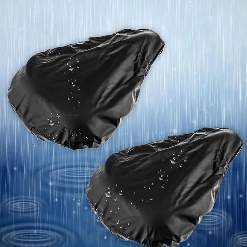 Waterproof Bike Seat Cover Rain Cover For Bicycle Saddle Elastic Dust And Rain Resistant Uv Protector Outdoor Bike Accessories