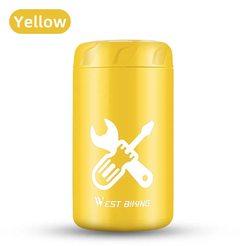 WEST BIKING Bicycle Repair Tool Storage Capsule Portable Waterproof Toolkit With Water Bottle Cage MTB Road Bike Accessories