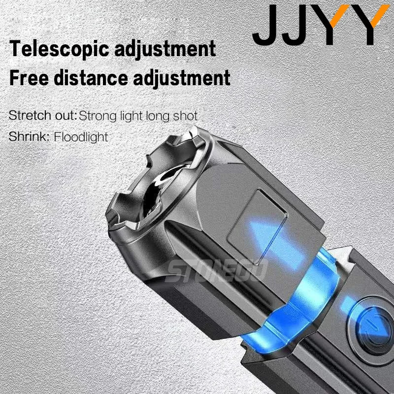 Mini Keychain Lamp Keychain Pocket Torch USB Rechargeable LED Light Flashlight Lamp Waterproof Keychain Light 1PC