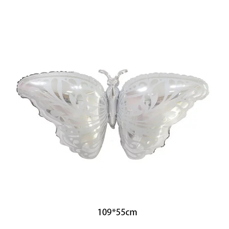 Large Butterfly Aluminum Foil Balloons Butterfly Helium Air Globos Birthday Party Decorations Baby Shower Kids Toy Photo Props