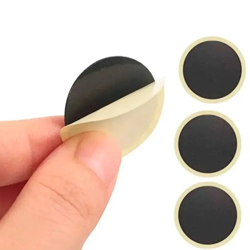 50/30/20/10PCS Bicycle Glue-free Tire Patches Tool Quick Repairing Tyre Protection Patch Adhesive Quick Drying Bike Accessories