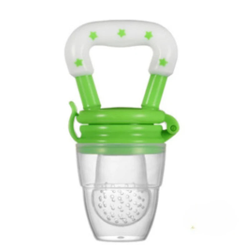 Baby Silicone Baby Fruit Feeder Food Supplement Pacifier Molar Stick Supplementary Portable Kids Boys Girls Fruit Supplement
