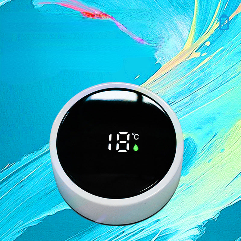 500ML Intelligent Insulation Cup Digital Display Temperature Cup 304 Stainless Steel Straight Cup Coffee Mug Thermal Tumbler