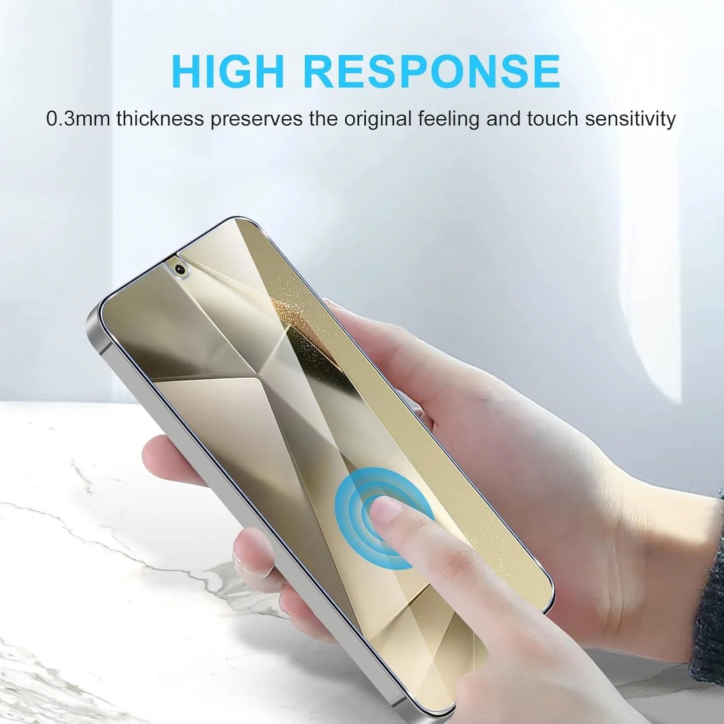 Tempered Glass For Samsung S25 S24 Ultra Screen Protector Galaxy S24 FE S23 Plus S22 S21 A56 A55 A54 A53 A35 A36 A26 A16 Film
