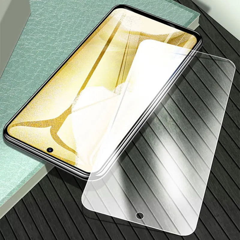 3PCS Tempered Glass For Samsung Galaxy S24 S23 S22 Plus S21FE A04 A14 A54 A34 A15 A25 A05S A35 A55 Screen Protector Film Glass