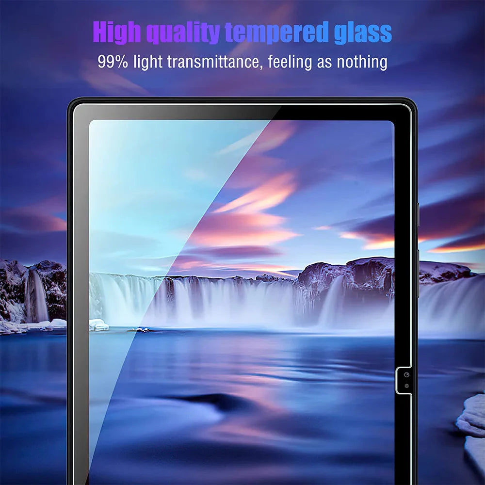 For Samsung Galaxy Tab S7/S8/S9 Plus Fe Case SM-T870 T970 T860 P610 T736 X800 X806 Cover Screen Protector for Tab S6 lite 10.4
