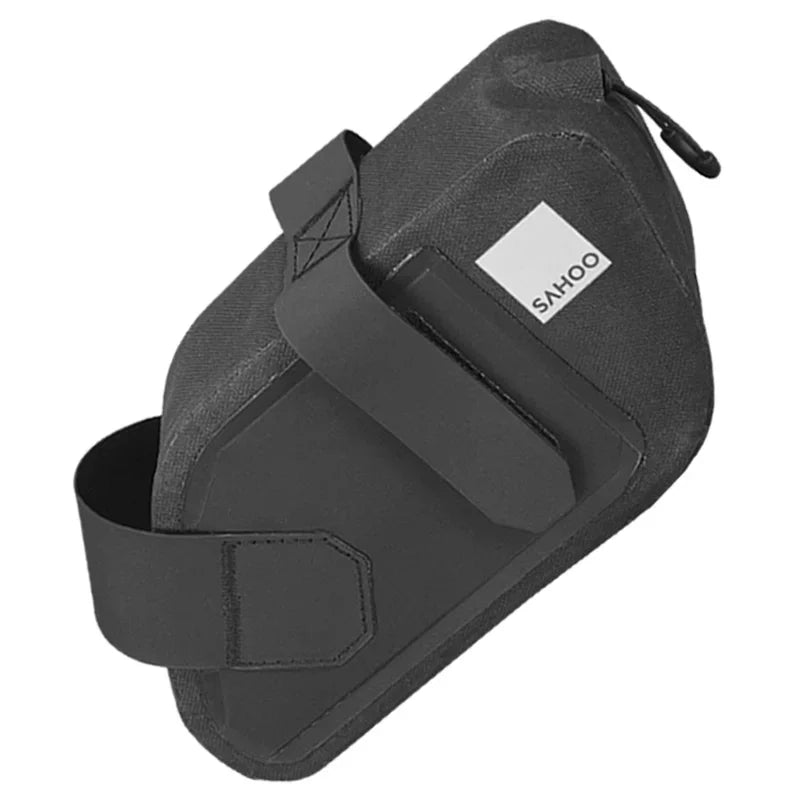Bicycle Saddle Bag Rain Proof Rear Seat Tube Pannier Reflective Cycling Storage Tail Pouch Rear Dry Pack 0.5L Capacity