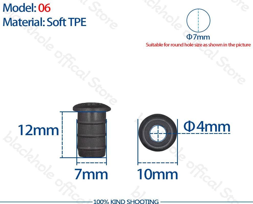 Bike Cable Plugs MTB Frame Brake Hole Road Bicycle Frame Fork Derailleur Di2 Line Plug E-Bike Gravel Cable Line Hole Plug Parts