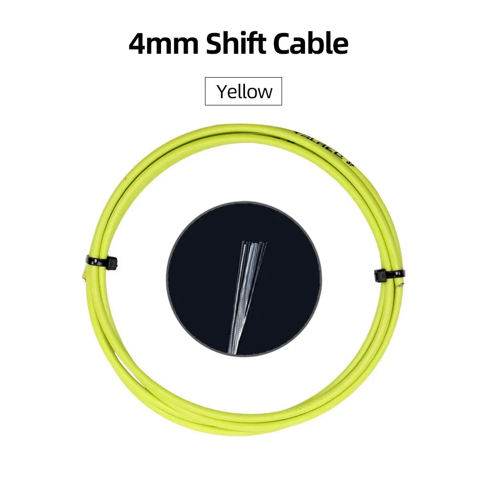 3m Bicycle Brake Cable/Shift Cable Housing 4mm/5mm Bike Brake Cables Tube MTB Road Bikes Brake Shifter Derailleur Cable Line