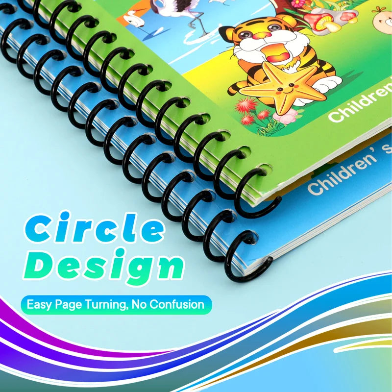 Montessori Toys Magic Water Drawing Book Kids Educational Games Paintings Children Coloring for Babies From 1 Year to 3 Toys