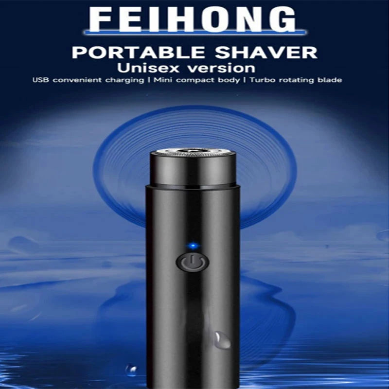 Razors For Men Mini Electric Shaver USB Charging Models Portable Shaver Razor Long Lasting Black No Skin Machine Shaving