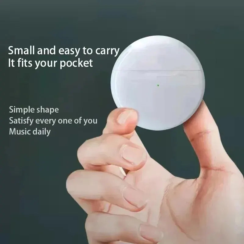 Air Pro 6 TWS Wireless Bluetooth Headset 5.3 Headphone Mini Earphone with Mic Charging Box for Xiaomi iPhone Earbuds