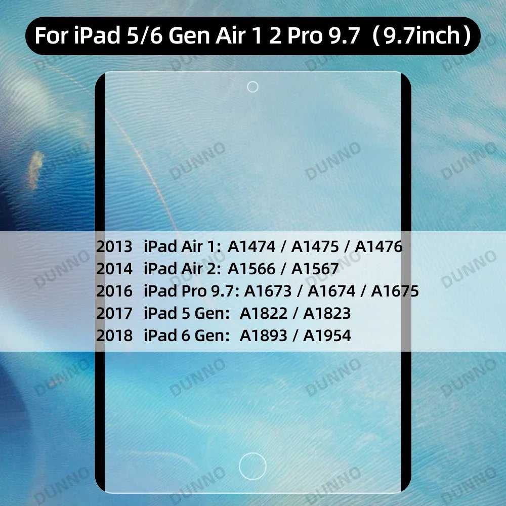 For 2024 iPad Air 11/13 M2 Magnetic Paper Feel Film for iPad Pro12.9 10th Air iPad 10.2 7th 8th 9th mini 4 5 6 Screen Protector
