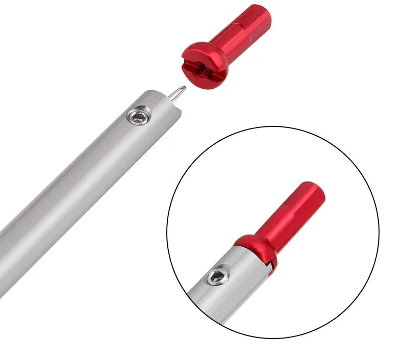 MUQZI Spoke Nipple Driver Tool MTB Bike Spoke Nipple Removal Installation Wrench Bicycle Spoke Nipple Insertion Tool