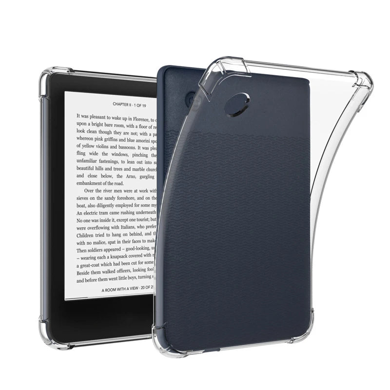 Transparent Soft Back Cover Protective Shell Case Kobo Clara 2E/Colour Libra 2/Colour 6" 7" Nia H2O HDFunda Shockproof Case for