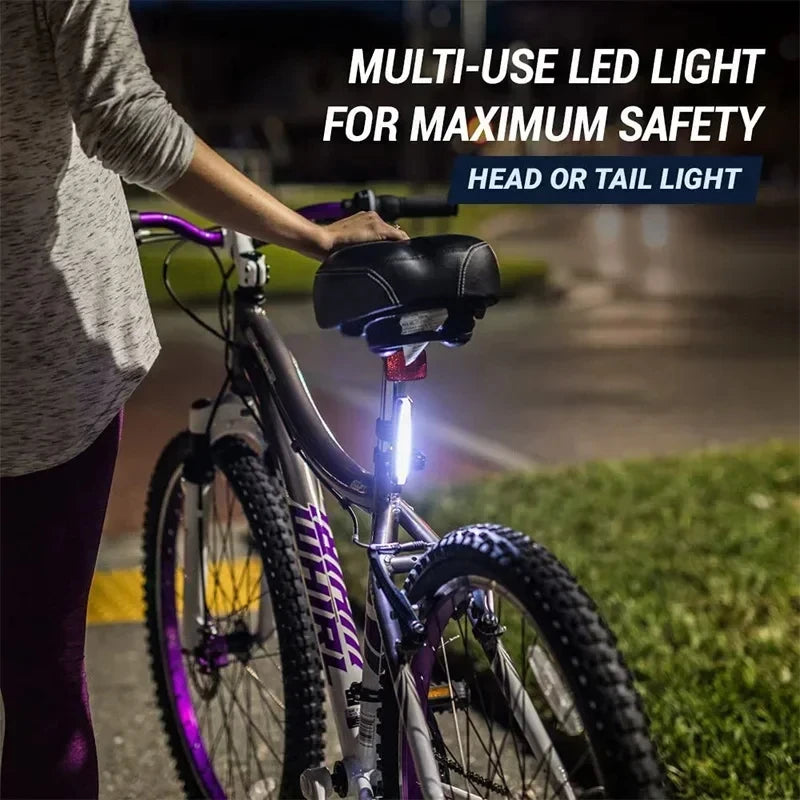Bike Rear Lights LED Bicycle High Brightness Rechargeable MTB Road Bike Tail Light Rear Lamp Outdoor Cycling Warning Flashlights