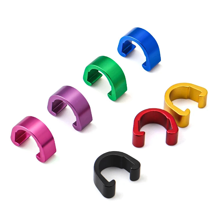 MUQZI 10Pcs MTB Bike Bicycle Frame U Buckle For Brake Cable Housing Hose Tube Shifter Cable Guides Button Fixed Tubing Clips