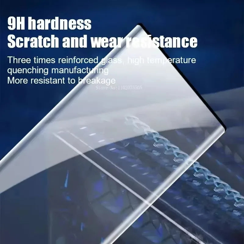 3Pcs HD Clear Tempered Glass For Samsung Galaxy S25 S24 S23 S21 S22 Ultra S25 S23 Plus Full Cover Easy Install Screen Protector