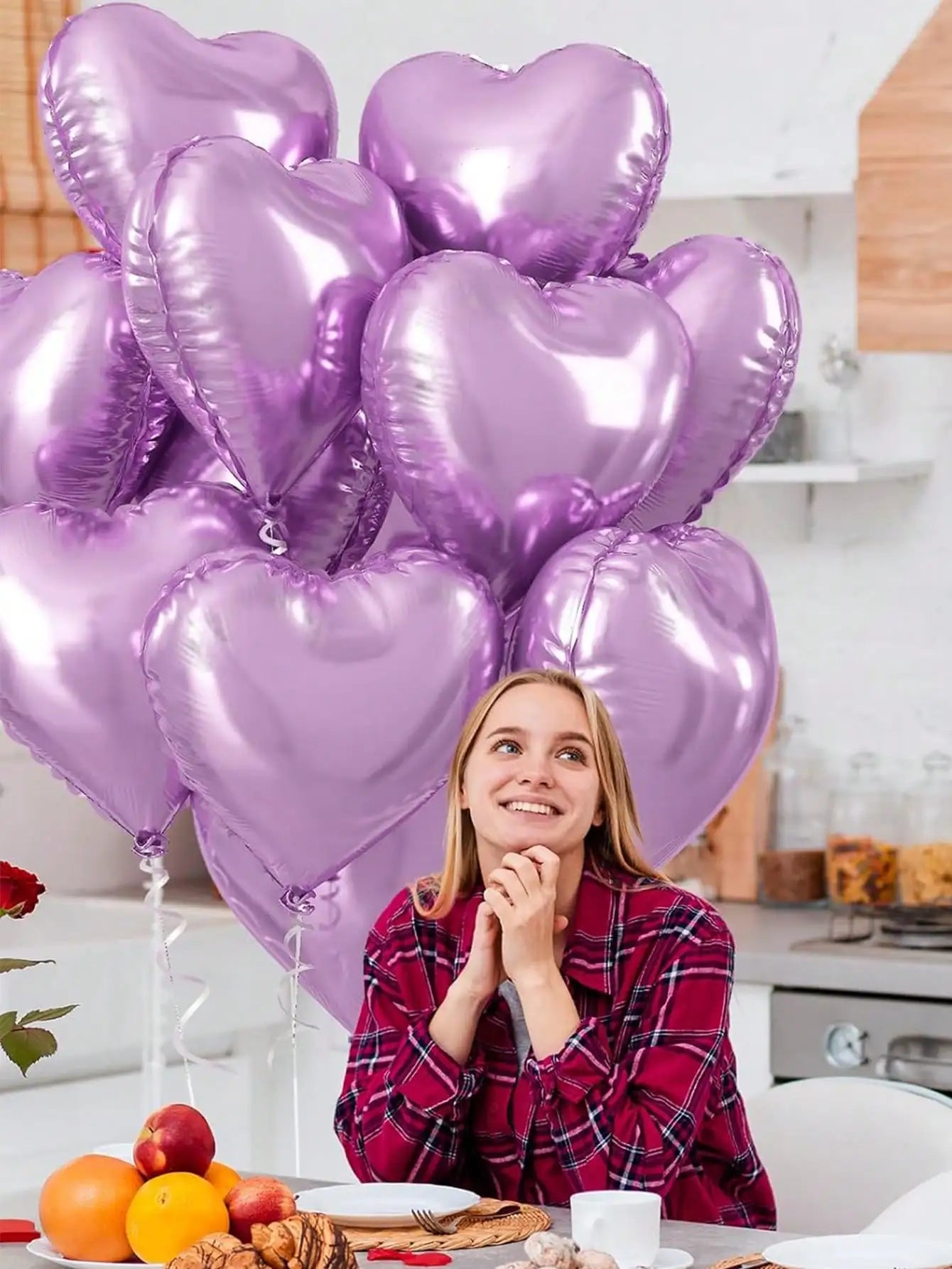 18-inch aluminum love wedding birthday proposal party decorations, balloons, party balloons, party care balloons