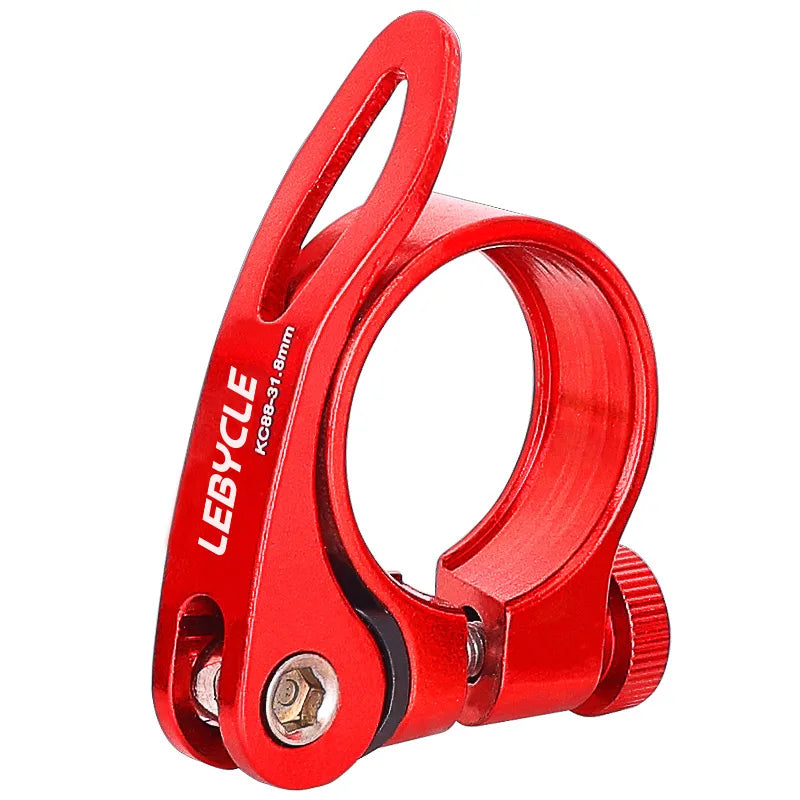 Lebycle Road Bike Aluminum Ultralight Quick Release Bicycle Seat Post Clamp BIKE SEAT PILLAR QUICK RELEASE