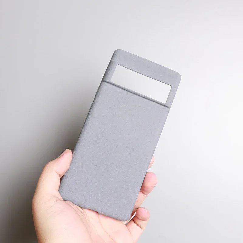 for Google Pixel 9A 9 8A 8 7 Pro 7A 6A 6 XL 5A 4A Case Sand Matte Soft Silicon Full Protect Antifall Anti-slip Cover Shell Funda