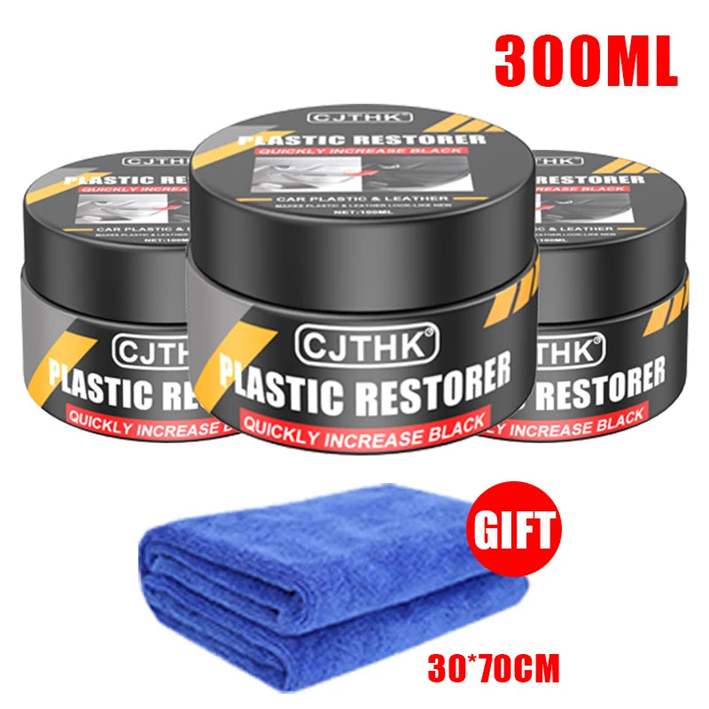 Car Plastic Restorer Back To Black Gloss Car Cleaning Products Plastic Leather Restore Auto Polish And Repair Coating Renovator