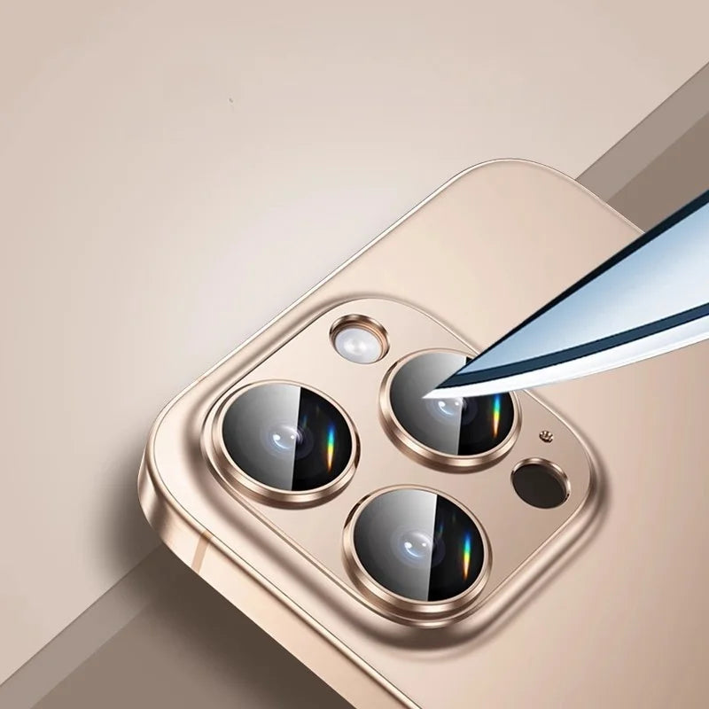 Metal Camera Protector For iPhone 16 Pro Max Alloy Case Lens Protective Glass For iPhone 16Pro Back Lens Cap