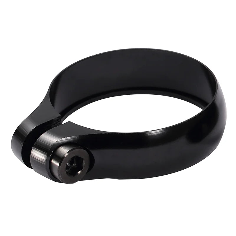 Ultralight Titanium Bicycle Seat Post Clamp CNC Alloy Saddle Seat Post Clamp for 31.8/ 34.9 mm Mountain Bike Seatpost Parts