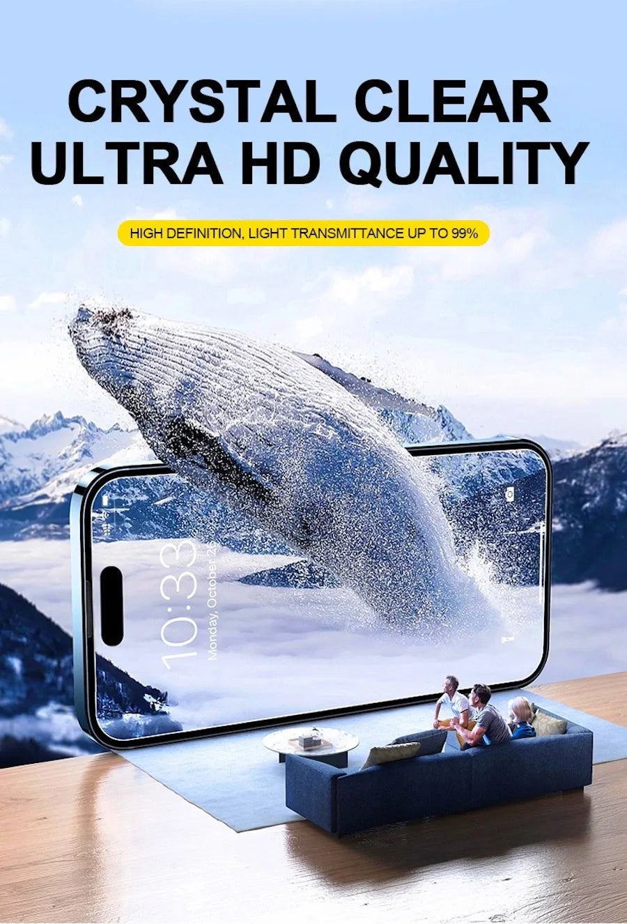 2-3Pcs For Google Pixel 9 Pro XL 8 8A 4G 5G Screen Protector Fingerprint Toughened Glass Accessories No Dust Bubbles Easy Kit