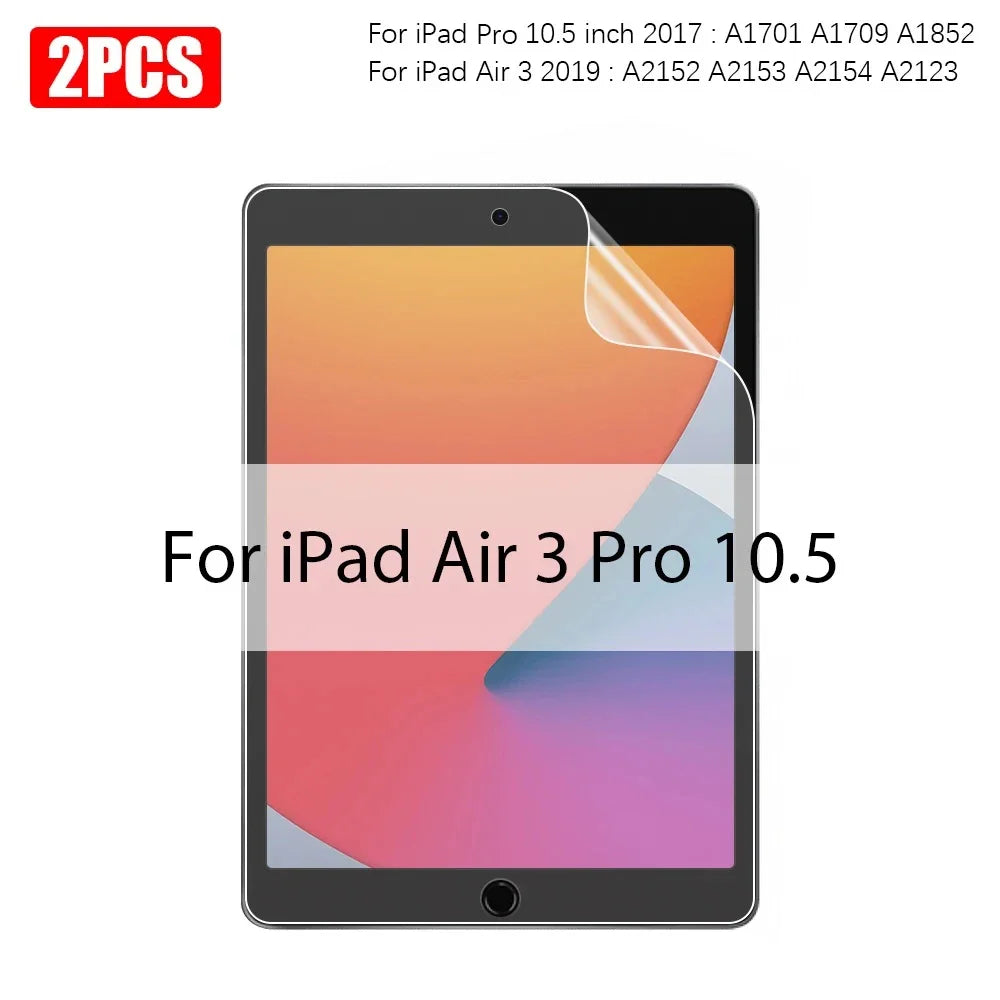 2Pcs/pack Paper Feel Screen Protector Painting Matte PET Film For iPad Pro 11 13 M4 12.9in Air Mini 8th 9th 10th Gen 9.7 10.9