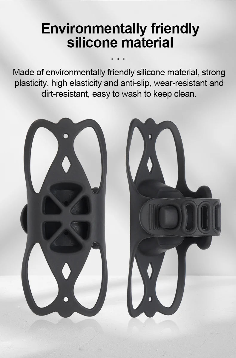 GUB Bicycle Dragonfly P9 Cell Phone Holder Road Bike MTB Silicone Mobile Phone Holder Normal Shaped Handlebar Universal