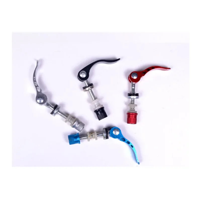 Mountain Bikes QR Tool MTB Bicycle Seat Tube Clamp Screw Quick Release Lever Cycling Seat Tube Road Bike Quick Release Universal