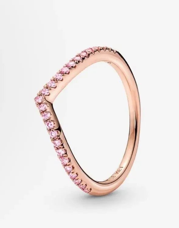 925 Sterling Silver Christmas Series Love Butterfly Five Pointed Star Zircon Inlay Fashionable Temperament Ring