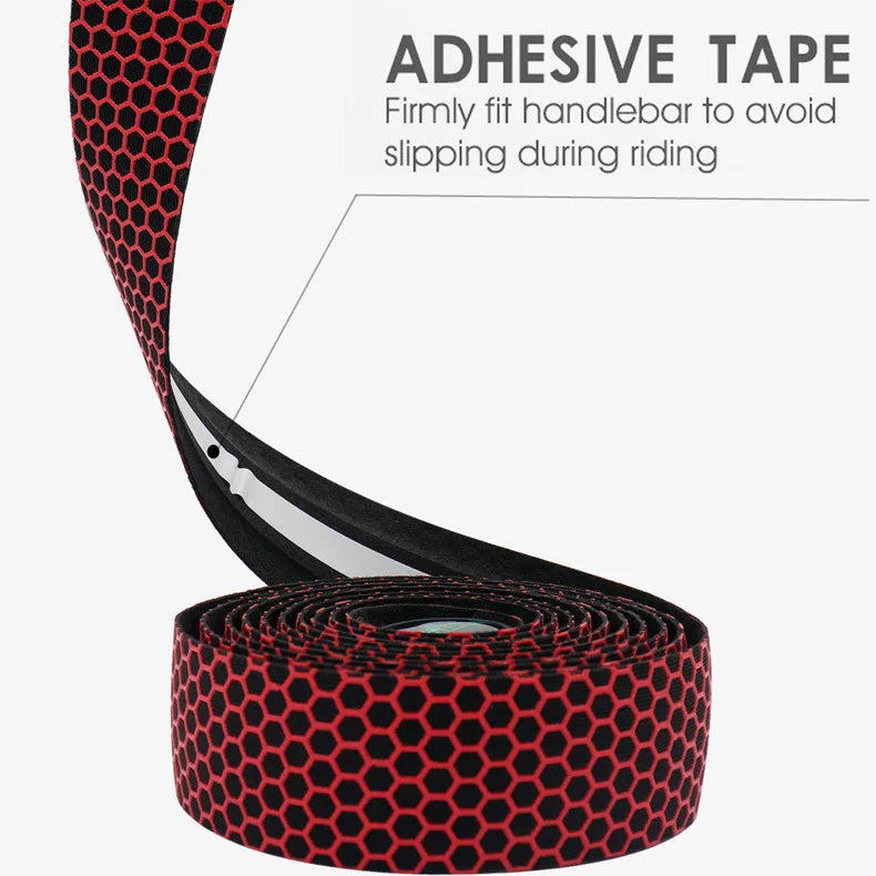 1Pair Road Bike Handlebar Tape Anti Slip Silica Gel Handlebar Tape Shock Absorption Cycling Bar Tape Bicycle Accessories